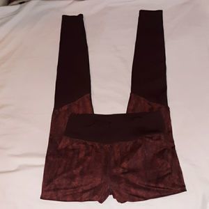 JoyLab Joy Lab Leggings Snakeskin Reptile Print M‎